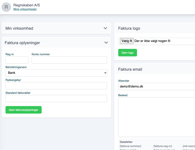 Regnskabsprogram til salg