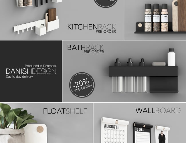 Dansk designbrand indenfor nordisk, minimalistisk boliginteriør i kraftig vækst!