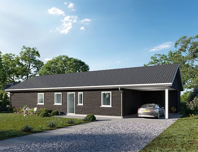 Træhusproduktion - Producere helårshuse og fritidshuse som elementbyggeri