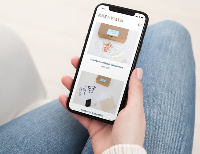 Webshop med salg af komplette DIY projekter - Omsætning: 122.000 DKK (boxe og events)