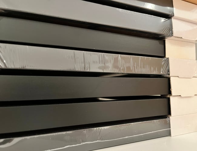 Varelager til plakatshop