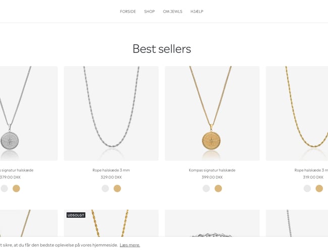 Veletableret herresmykke brand Jewls.dk 