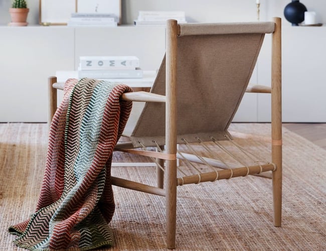 Etableret webshop med salg af eksklusive uldplaider | God organisk trafik