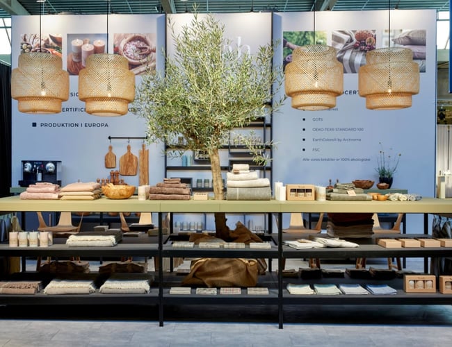 Webshop/B2B virksomhed med bæredygtige interiør og tekstil produkter sælges