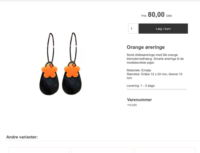 smikka.dk - Velkørende webshop med salg af accessories -  Overskud 80.000 kr. i 2018