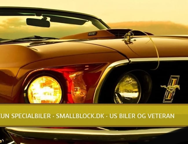 SmallBlock.dk - Eksisteret siden 1999 - Salg af veteranbiler