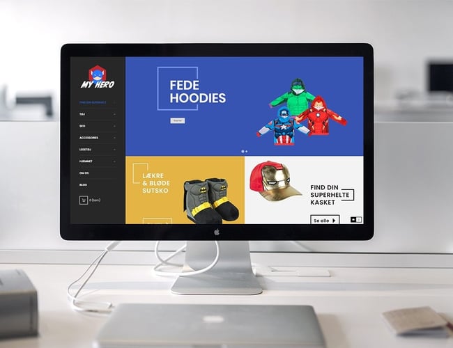 MyHero.dk - Superhelte merchandise - Dropshipping-aftale