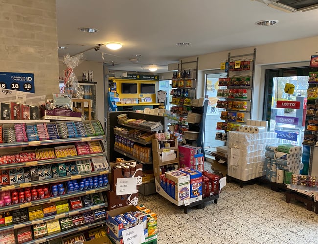 Tankstation med tilhørende lejlighed, OK-tank og en kiosk sælges (afkast 14,4 %) 