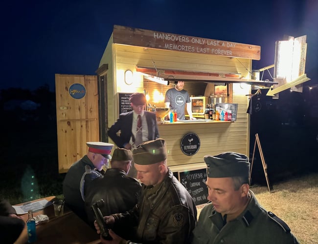 Mobilbar koncept, inkl hjemmeside og varelager