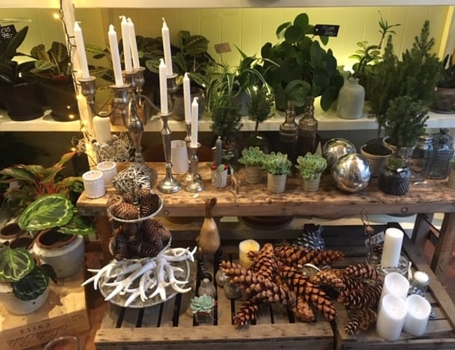 Blomsterbutik til afståelse