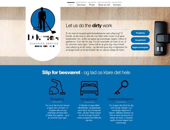 Airbnb relateret servicevirksomhed   