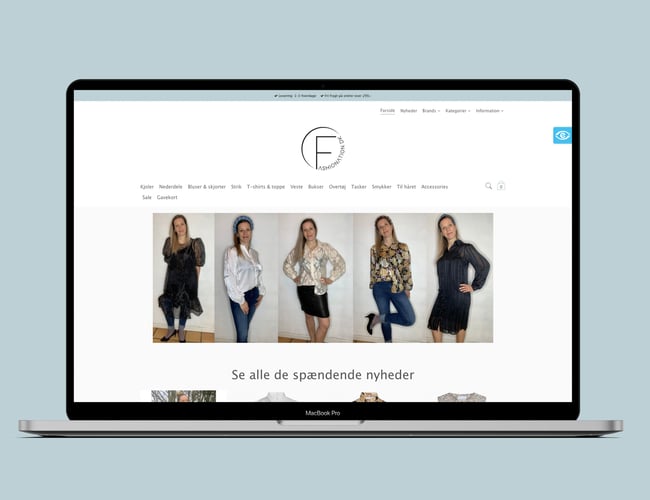 Fashionation.dk - webshop - med mærker som Sisters Point, Love and Divine, Rue de Femme m.fl. 