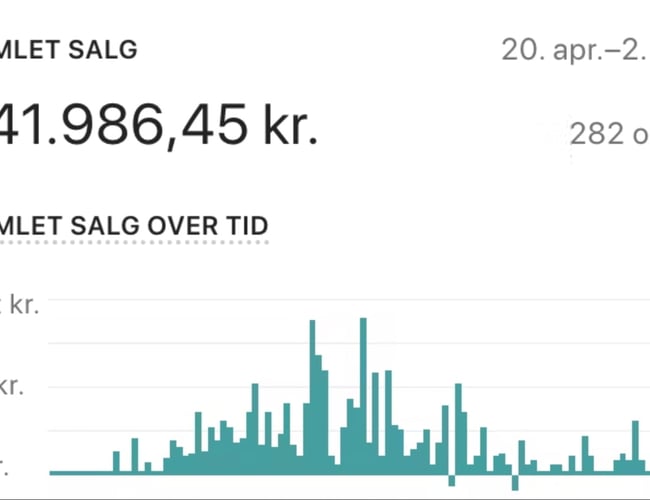 Webshop med salg af sikkerhedssko - Omsat for +261.000,- kr. - Dropshipping webshop med 2-4 dages levering