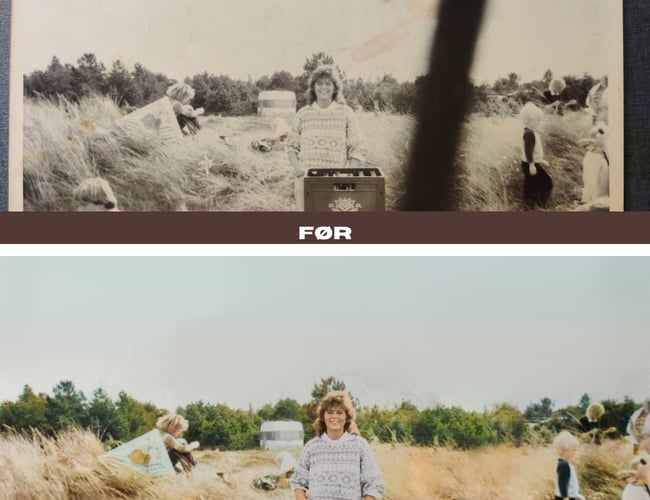 Kæmpe potentiale for at blive markedsleder indenfor fotorestaurations service