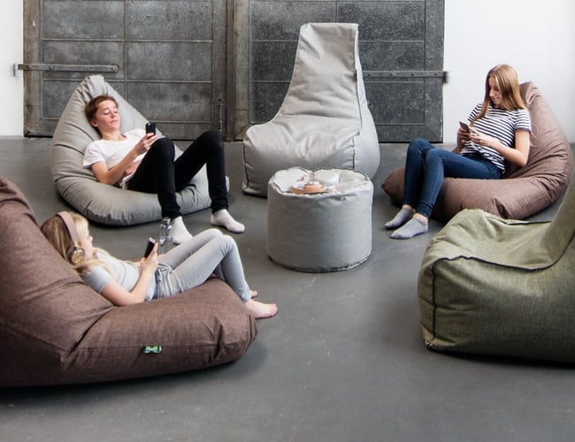 OPHØR - Xpouf - Sækkestole (Inde & Udendørs) - Forhandlerret på produktet i hele norden