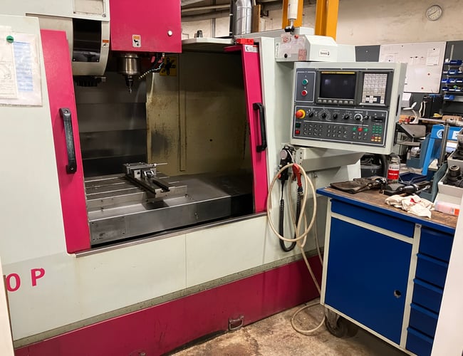 Komplet, fungerende maskinværksted sælges