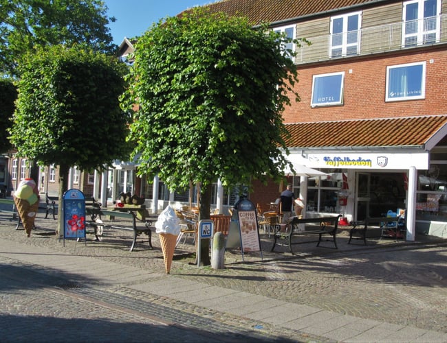 "Vaffelboden" Ringkøbing