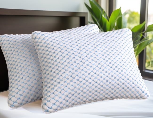 Varelager med puder + branding