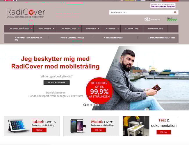 Radicover.dk - Unikt etableret niche-brand inkl. webshop med stort internationalt potentiale