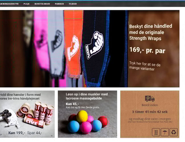 Velkonverterende webshop der ikke kræver meget drift