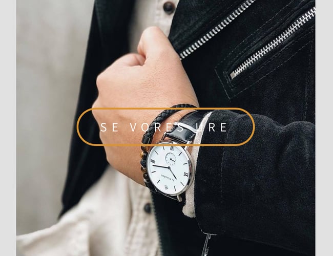 VANDERFIELD.dk. Webshop Herresmykker & -ure.