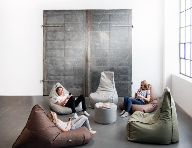 Xpouf - Luksus sækkestole (Inde & Udendørs) - Ophørssalg.