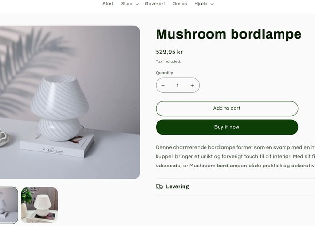 HOMESTYLE l 100% køreklar dropshipping hjemmeside til salg