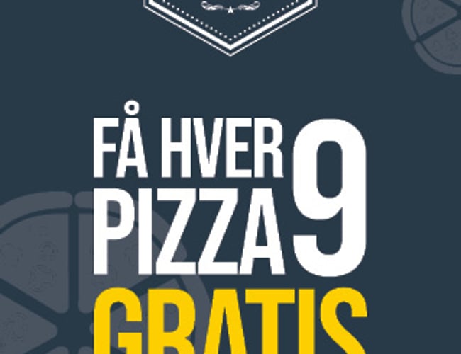 Køreklar webshop og visuel identitet til restaurant/pizzaria