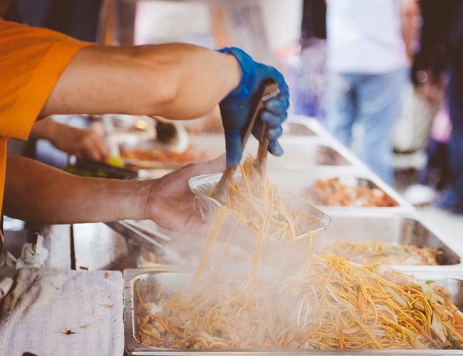 Foodtruck i franchise med 7 stadepladser