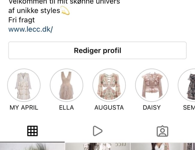 Webshop med 72.000 Facebook følgere og 14.500 instagram følgere