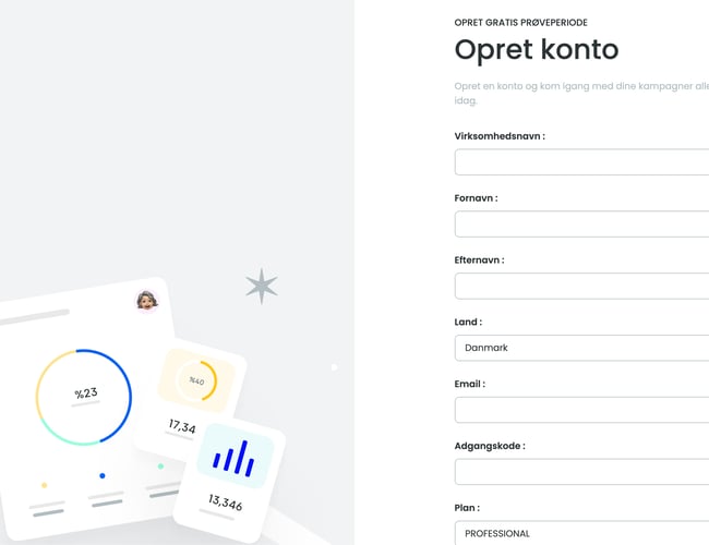 SaaS markedsføringsværktøj til virksomheder