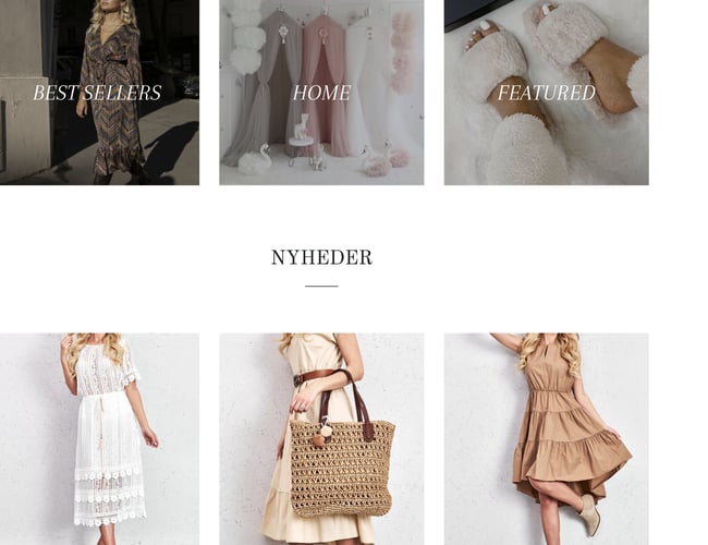 Webshop fra september 2020 til salg. - 1000+ følger på instagram og over 3000+ på facebook