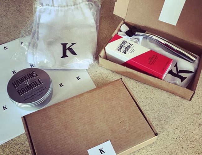 Webshop med barberblade og plejeprodukter til mænd - Betal kun for varelageret! - med omsætning til B2B og B2C