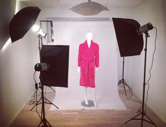 Niche webshop med morgenkåber sælges - Overskud: 17.000 DKK i 2018 