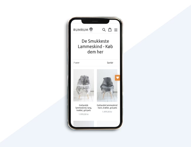 Engros og webshop med lammeskind og hjemmesko med høj avance. Overskud før skat: 300.000 kr.