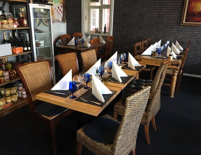 Dejlig restaurant til afståelse