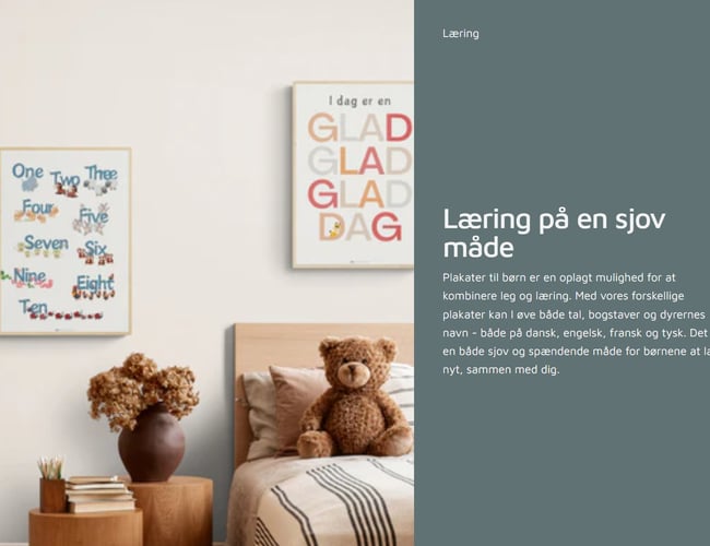 Plakatshop med Egne Motiver - fuldt automatiseret