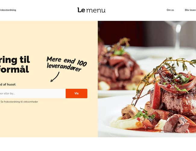 Lemenu.dk søger partnere - masser af organisk trafik og attraktivt marked 
