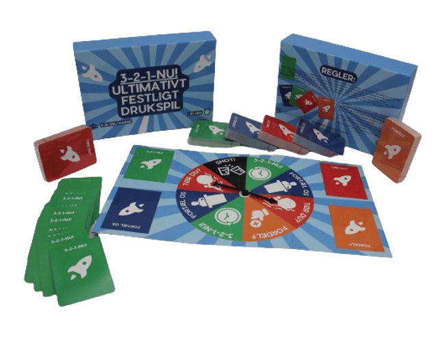 [NY PRIS] Drukspil webshop - eget produceret spil