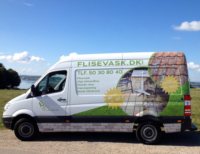 Flisevask.dk - Fliserens og algefirma - Overskud på ca. 300.000 kr. 2017