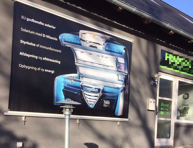 Solcenter til salg (2 af de største solarium på markedet er installeret)