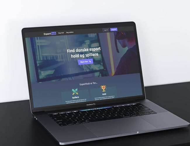Esporthub.dk - Esport webportal til at finde hold og spillere