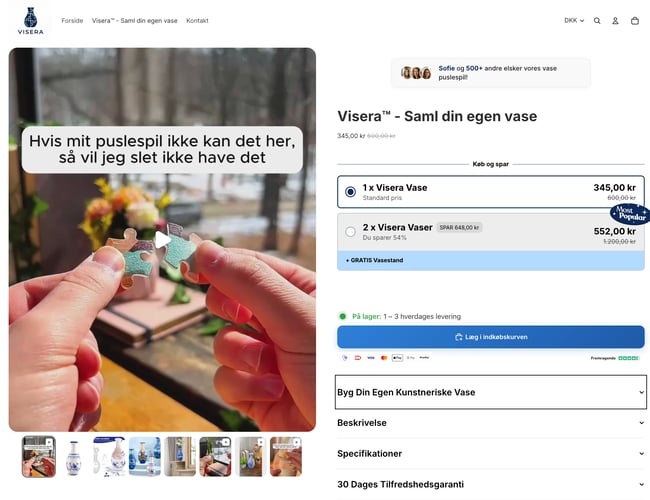 Webshop Med Genialt Produkt! Vanvittigt tilbud!