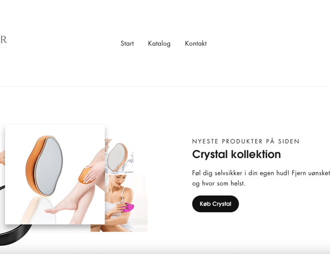 Dropshipping webshop med 2-4 dages levering 