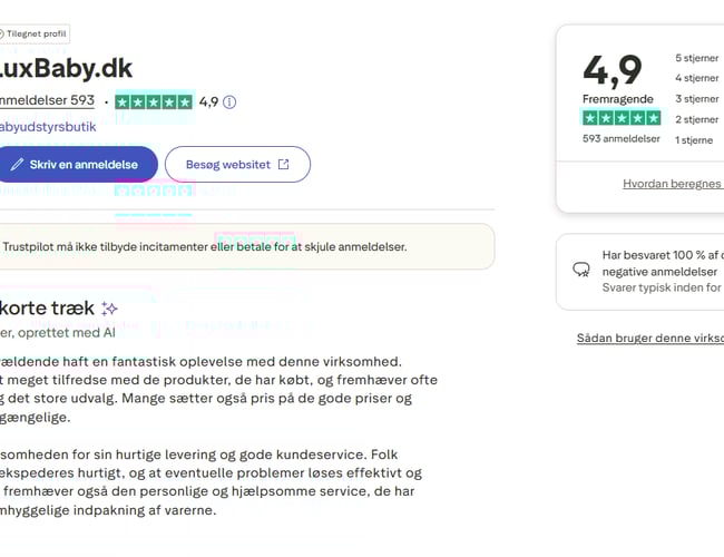 Veletableret dansk niche-webshop inden for baby & børn – stærkt brand og stor kundebase