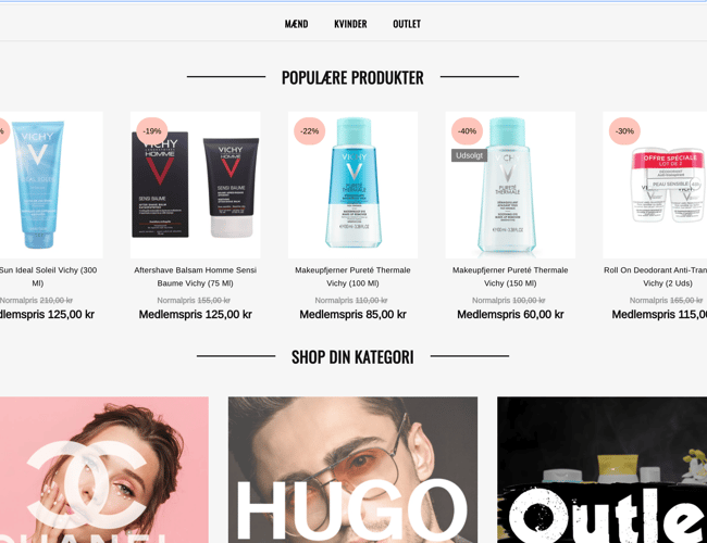 Køreklar webshop med 650+ kendte brands