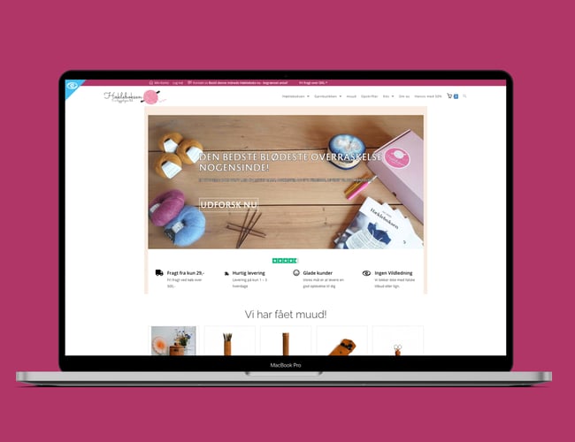 Hækleboksen.dk Abonnementsvirksomhed på Danmarks hurtigst voksende marked. - Omsætning i 2020 ca. 780.000 kr.