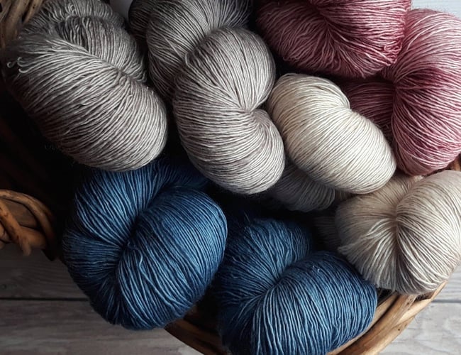 Succesfuld webshop med garn - Overskud før skat: 128.000 kr.