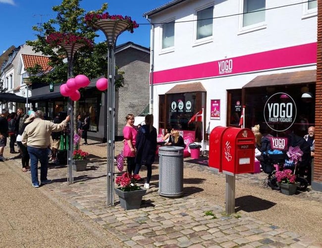 Superflot YOGO frozen Yogurt butik i Hjørring - NY PRIS
