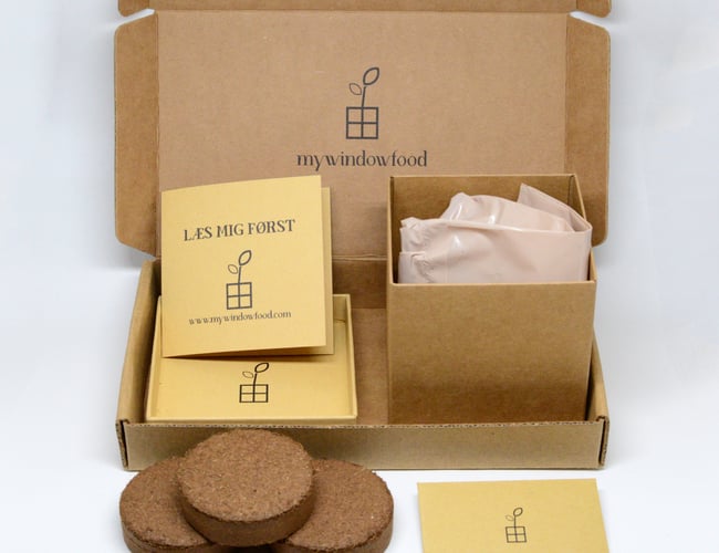 Mywindowfood ApS (Webshop) - Dyrk urter og grøntsager i din vindueskarm på abonnement (FLYTBAR virksomhed)